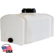 Buyers Products 26 Gallon Domed Storage Tank - 26x18x19 Inch 82123899